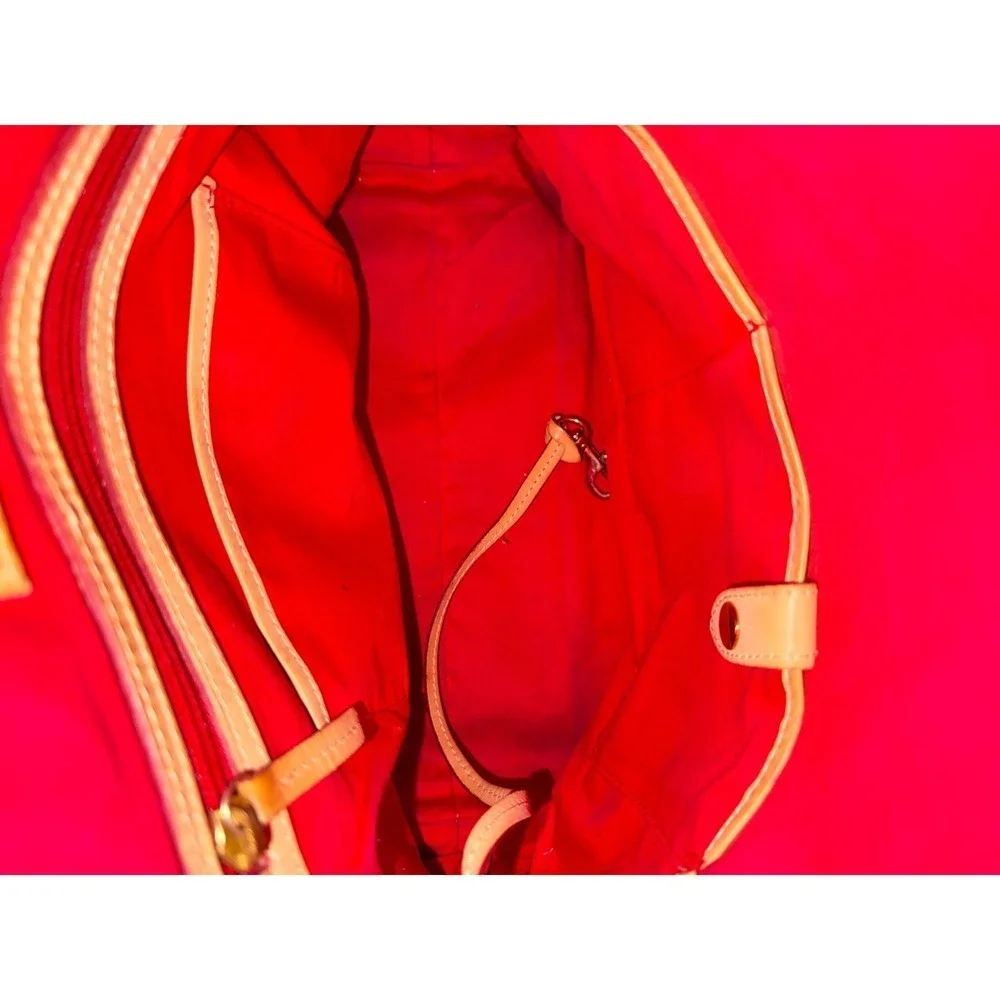 Dooney & Bourke Gretta Textured Leather Satchel Bag